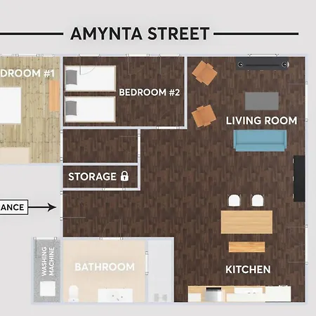 Appartement Urban Flat 2026 - At Square - Pet Friendly - 1000 Mbps Fiber Internet